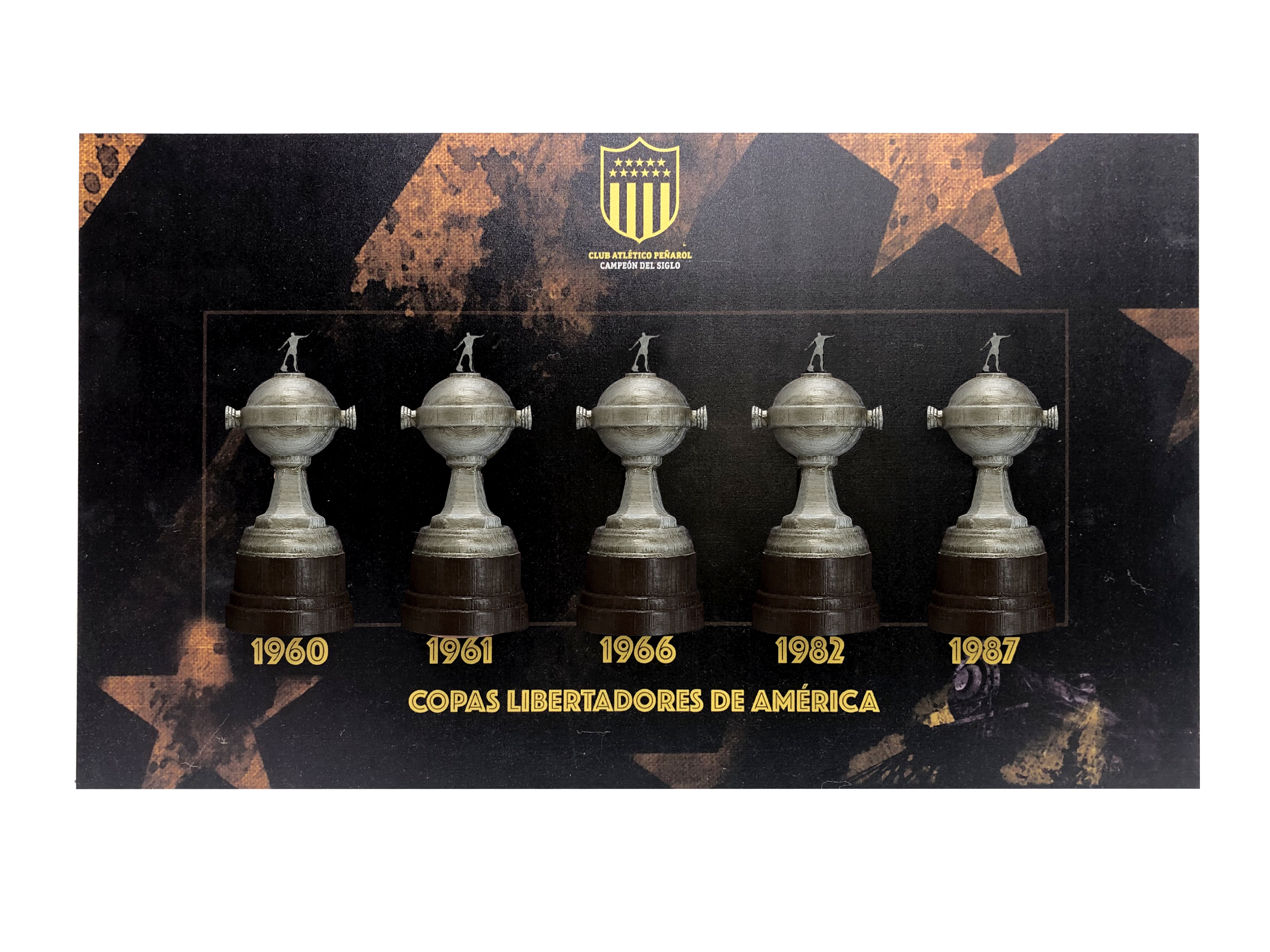 Placa Copas Libertadores - Peñarol