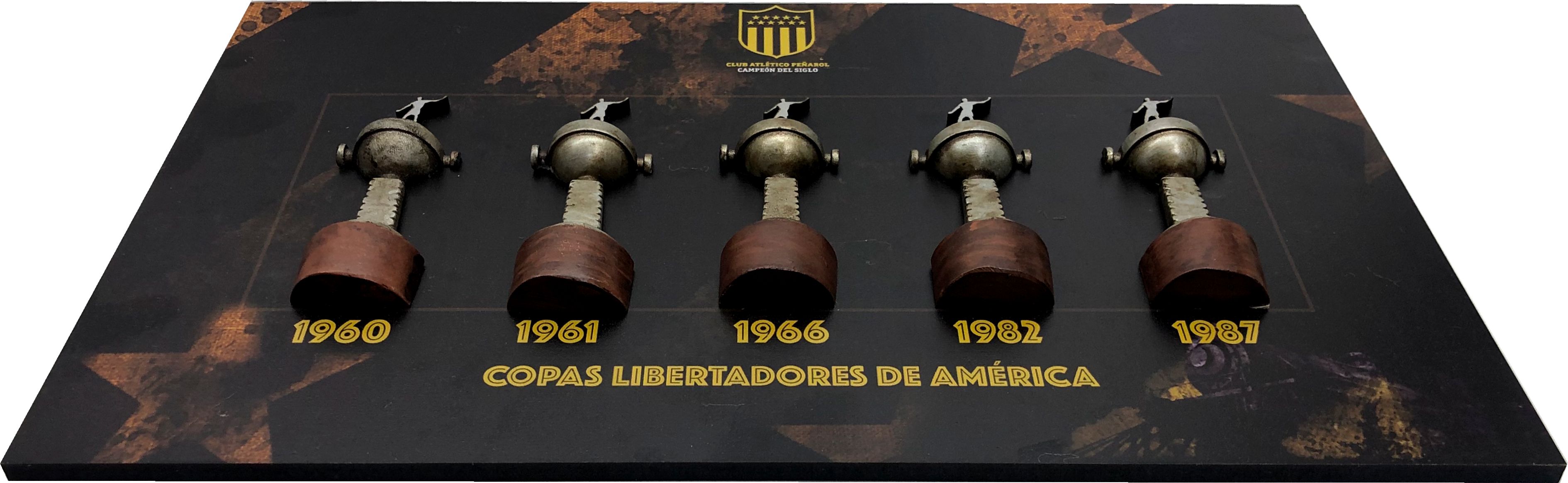 Placa Copas Libertadores - Peñarol